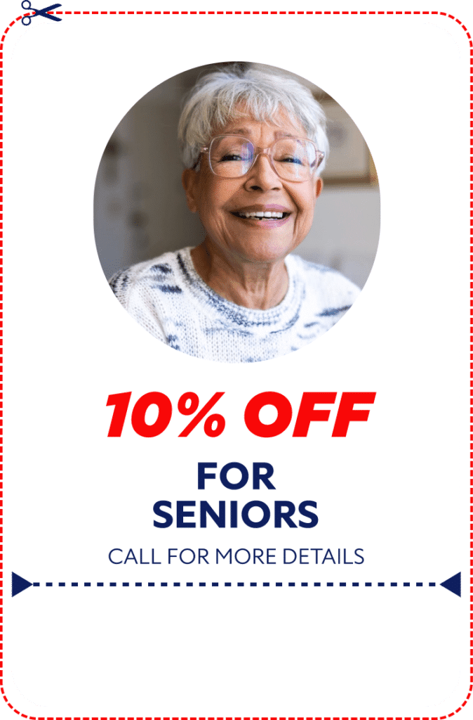 10 % OFF For Seniors